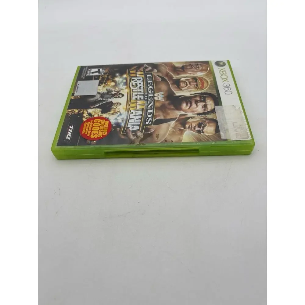 WWE Legends of WrestleMania (Microsoft Xbox 360, 2009) Tested Works VG Condition